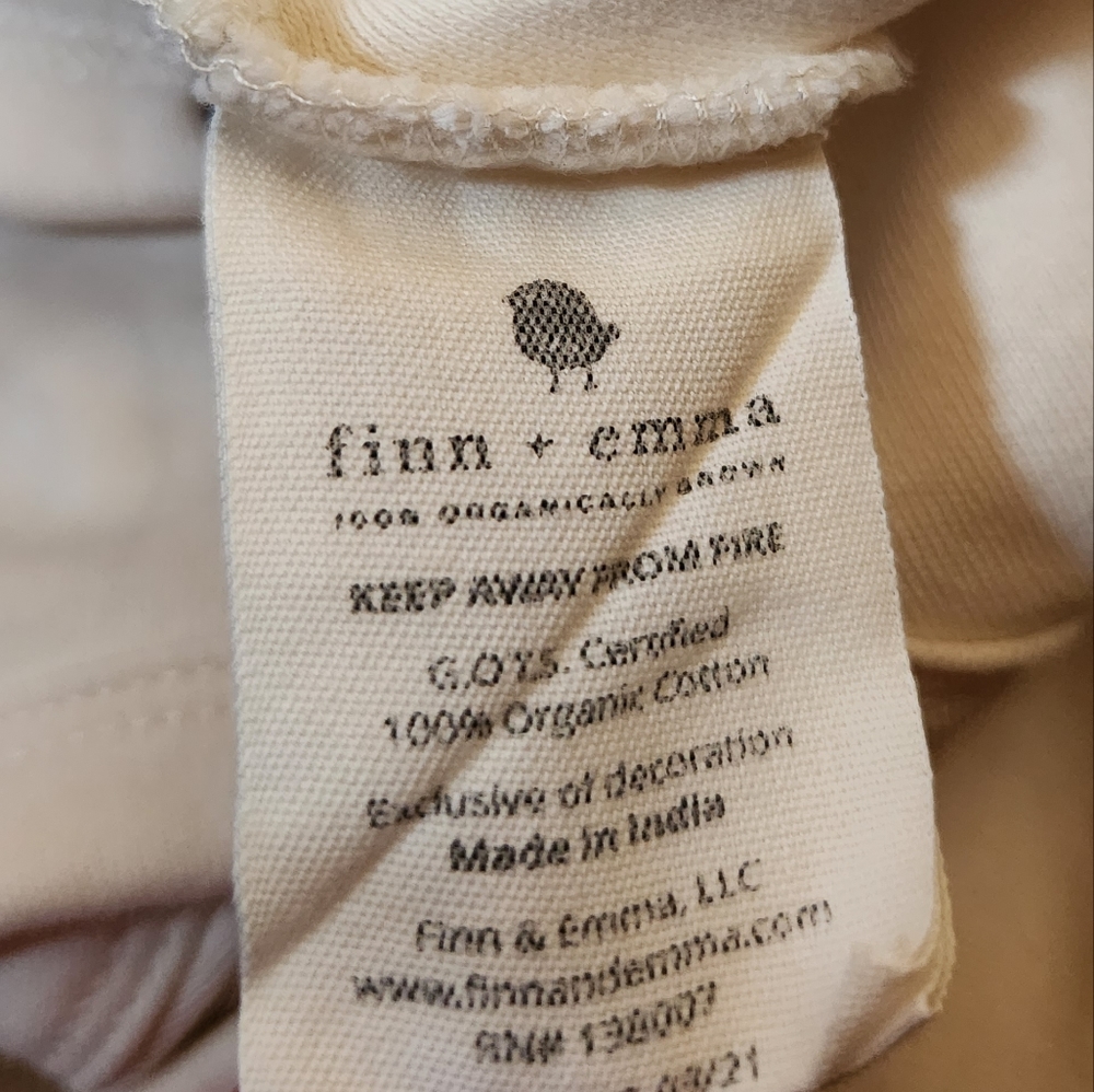 🎃 Finn + Emma Onesie | Organic Graphic Bodysuit in Pumpkin 0-3m - Picture 12 of 14